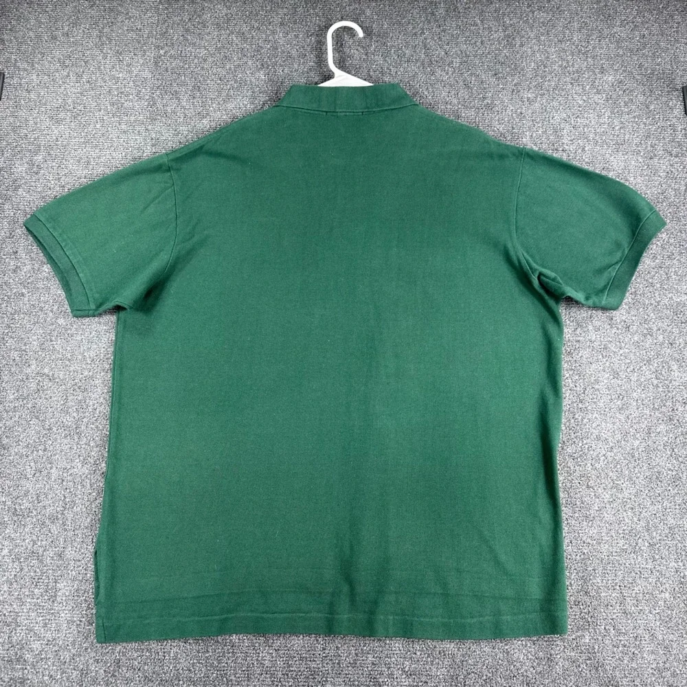 Polo Ralph Lauren Polo Shirt Mens XL Extra Large Green Pink Pony Logo Cotton